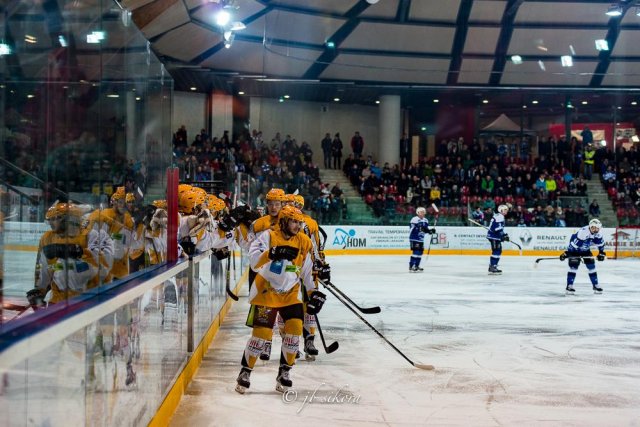 Photo hockey match Gap  - Strasbourg  le 27/02/2016