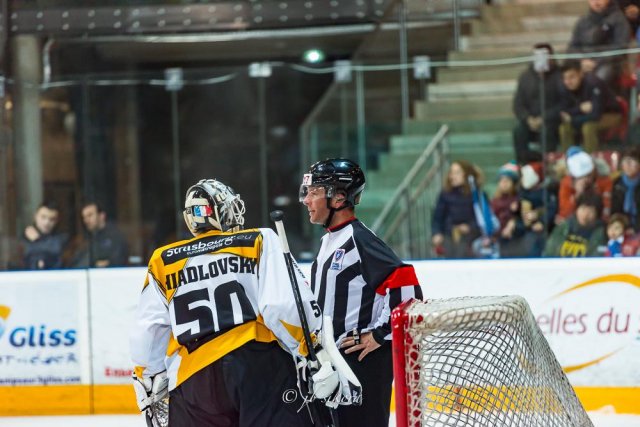 Photo hockey match Gap  - Strasbourg  le 27/02/2016