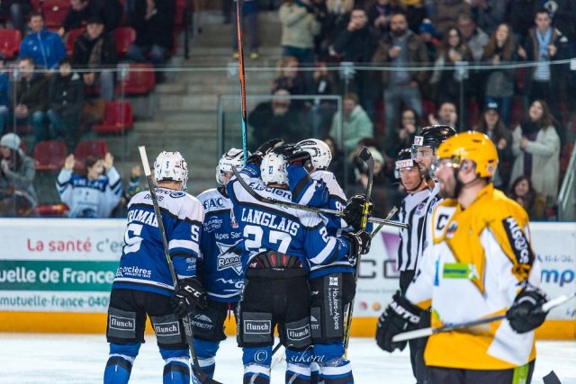 Photo hockey match Gap  - Strasbourg  le 27/02/2016