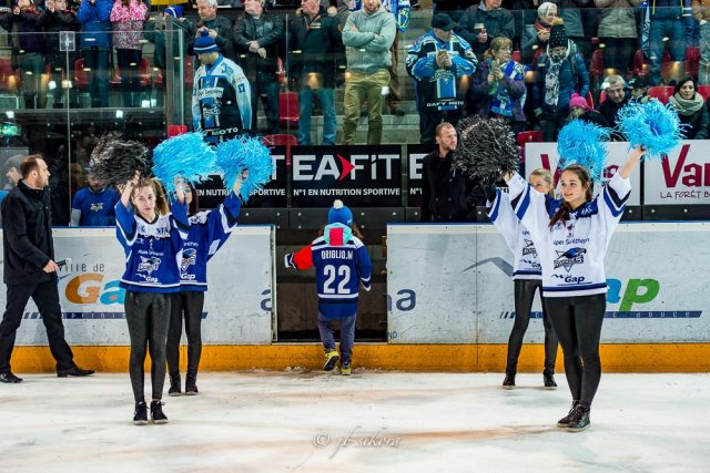 Photo hockey match Gap  - Strasbourg  le 27/02/2016
