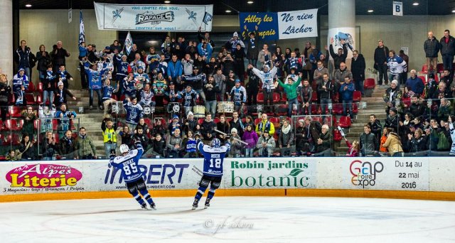 Photo hockey match Gap  - Strasbourg  le 27/02/2016