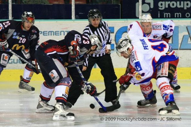 Photo hockey match Grenoble  - Epinal  le 24/01/2009
