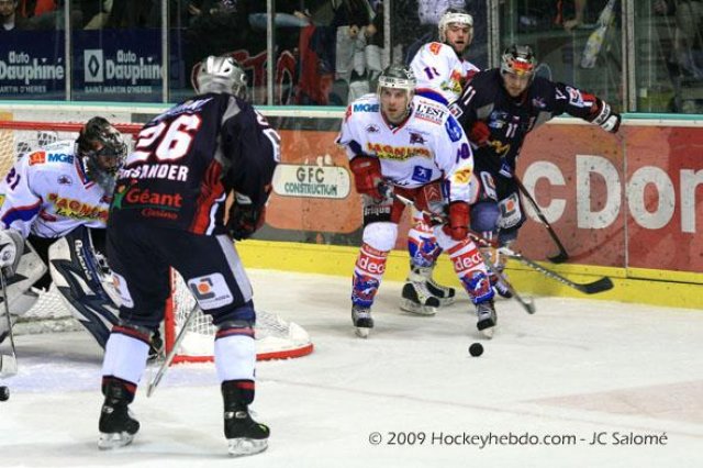 Photo hockey match Grenoble  - Epinal  le 24/01/2009