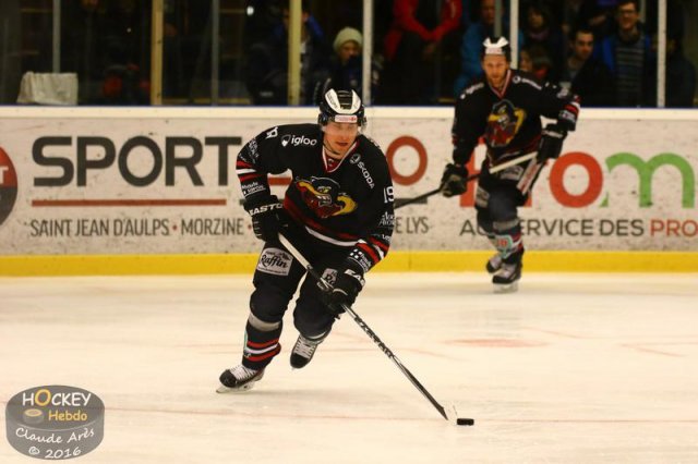 Photo hockey match Morzine-Avoriaz - Chamonix  le 01/03/2016