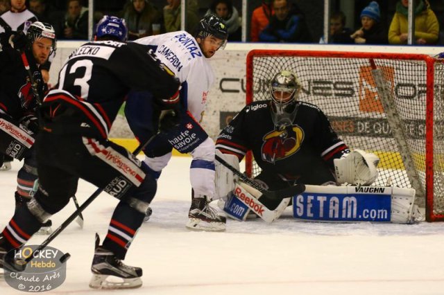 Photo hockey match Morzine-Avoriaz - Chamonix  le 01/03/2016