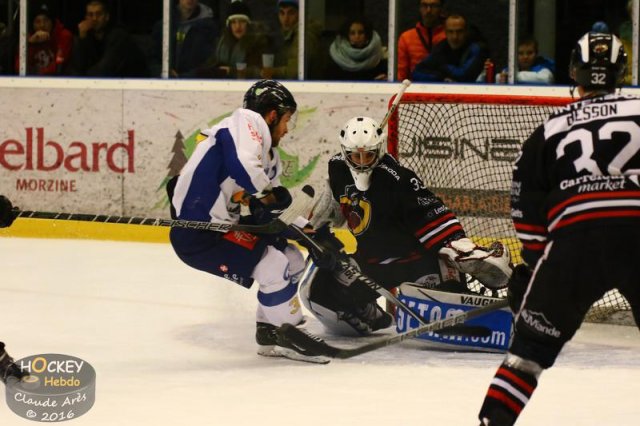 Photo hockey match Morzine-Avoriaz - Chamonix  le 01/03/2016