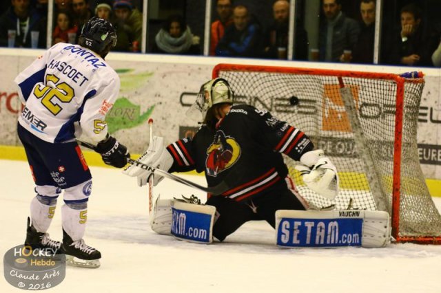 Photo hockey match Morzine-Avoriaz - Chamonix  le 01/03/2016