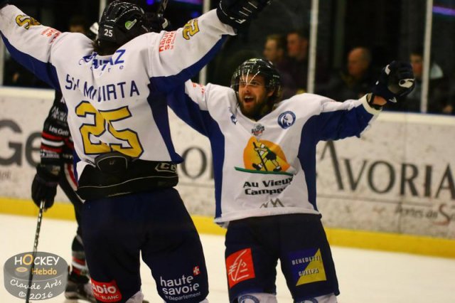 Photo hockey match Morzine-Avoriaz - Chamonix  le 01/03/2016