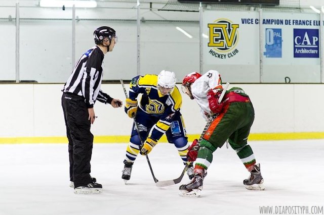 Photo hockey match Evry / Viry - Cergy-Pontoise le 27/02/2016