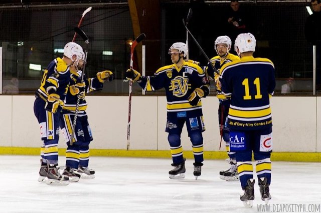 Photo hockey match Evry / Viry - Cergy-Pontoise le 27/02/2016