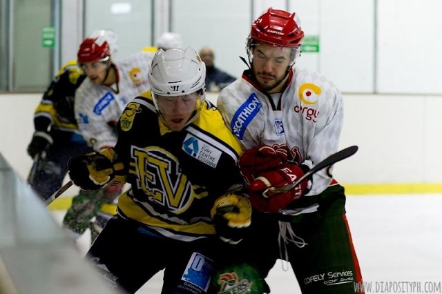 Photo hockey match Evry / Viry - Cergy-Pontoise le 27/02/2016