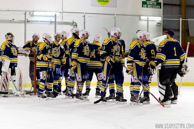 Photo hockey match Evry / Viry - Cergy-Pontoise le 27/02/2016