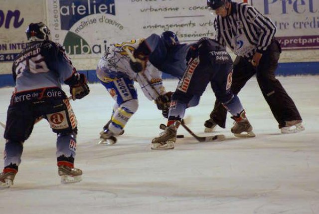 Photo hockey match Angers  - Villard-de-Lans le 24/01/2009