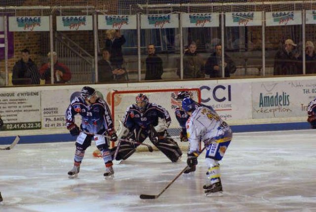 Photo hockey match Angers  - Villard-de-Lans le 24/01/2009
