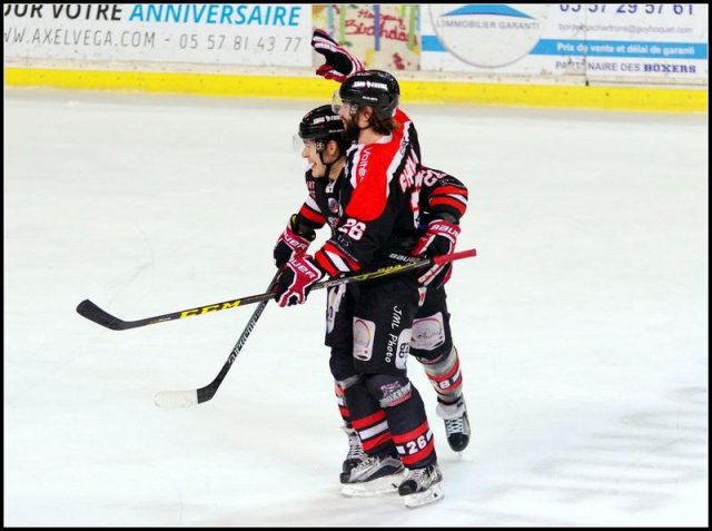 Photo hockey match Bordeaux - Briançon  le 01/03/2016