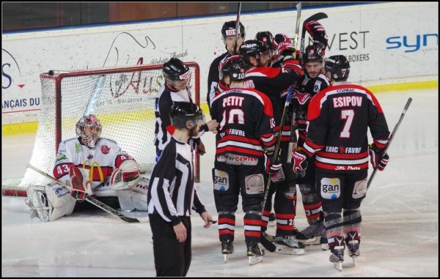 Photo hockey match Bordeaux - Briançon  le 01/03/2016