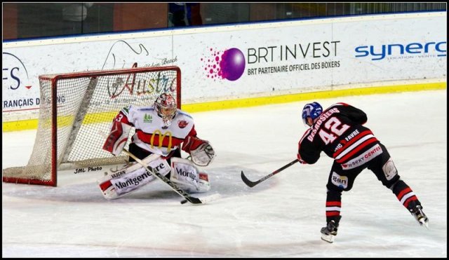 Photo hockey match Bordeaux - Briançon  le 01/03/2016