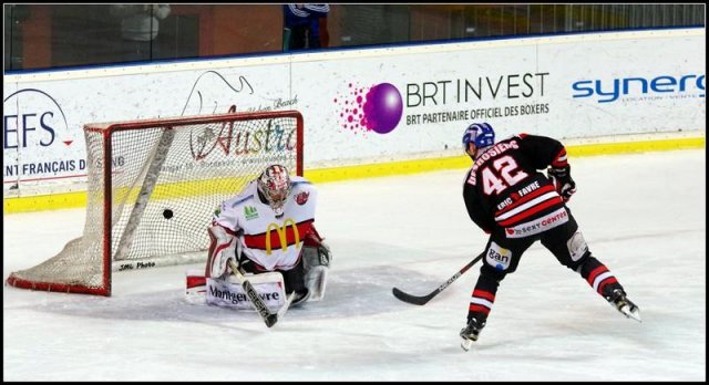 Photo hockey match Bordeaux - Briançon  le 01/03/2016