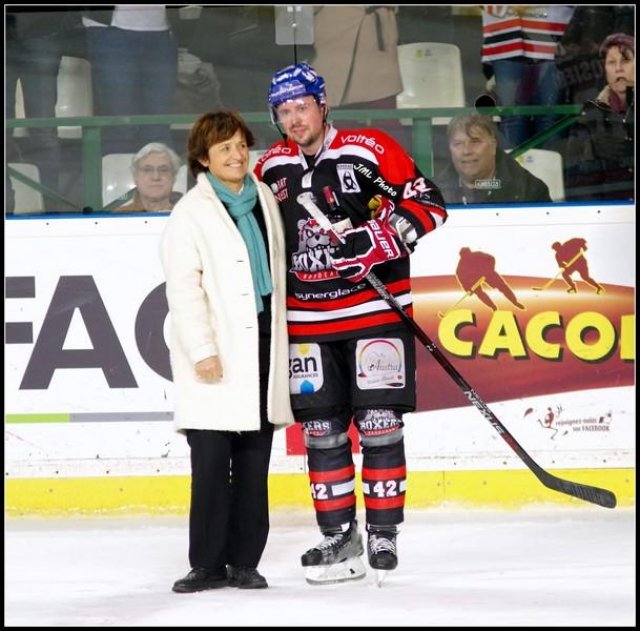 Photo hockey match Bordeaux - Briançon  le 01/03/2016