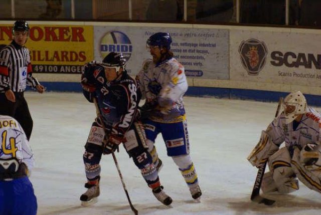 Photo hockey match Angers  - Villard-de-Lans le 24/01/2009