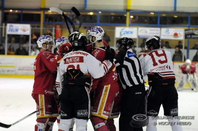 Photo hockey match Dijon  - Morzine-Avoriaz le 05/03/2016
