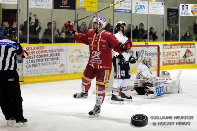 Photo hockey match Dijon  - Morzine-Avoriaz le 05/03/2016