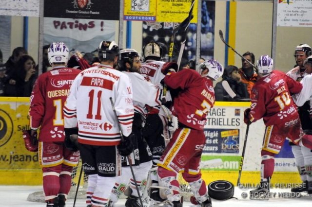Photo hockey match Dijon  - Morzine-Avoriaz le 05/03/2016