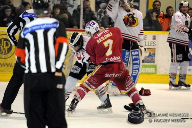 Photo hockey match Dijon  - Morzine-Avoriaz le 05/03/2016