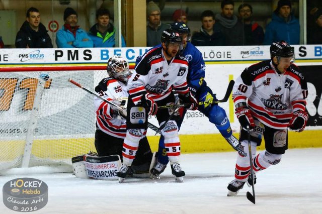 Photo hockey match Chamonix  - Bordeaux le 05/03/2016