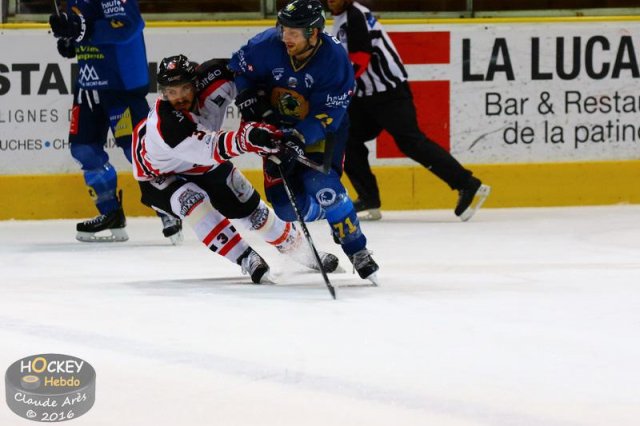 Photo hockey match Chamonix  - Bordeaux le 05/03/2016