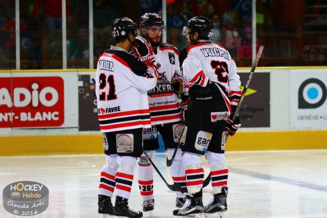 Photo hockey match Chamonix  - Bordeaux le 05/03/2016