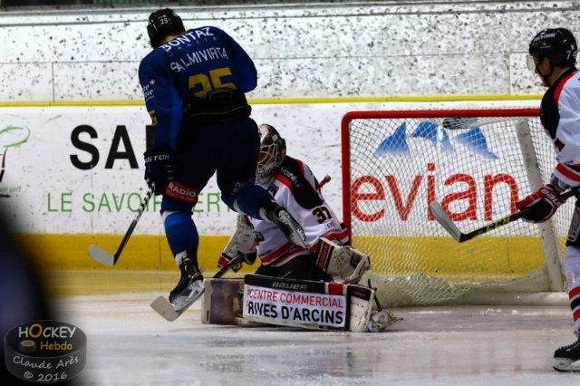 Photo hockey match Chamonix  - Bordeaux le 05/03/2016