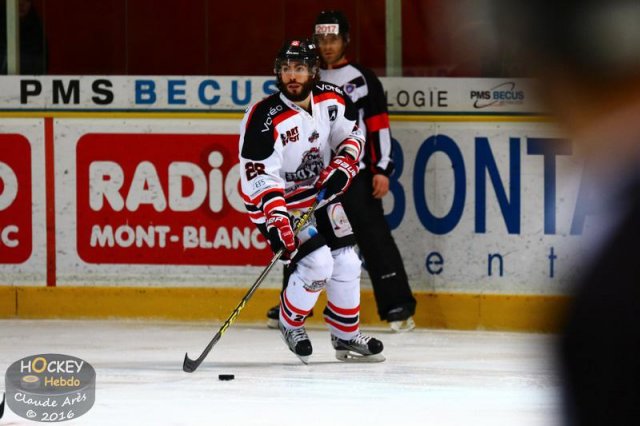 Photo hockey match Chamonix  - Bordeaux le 05/03/2016