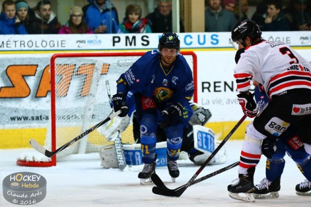 Photo hockey match Chamonix  - Bordeaux le 05/03/2016