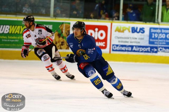 Photo hockey match Chamonix  - Bordeaux le 05/03/2016
