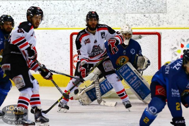 Photo hockey match Chamonix  - Bordeaux le 05/03/2016