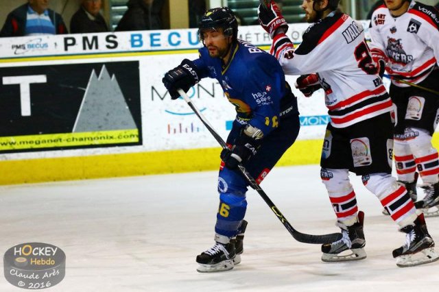 Photo hockey match Chamonix  - Bordeaux le 05/03/2016