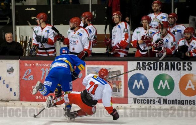Photo hockey match Villard-de-Lans - Amnéville le 05/03/2016