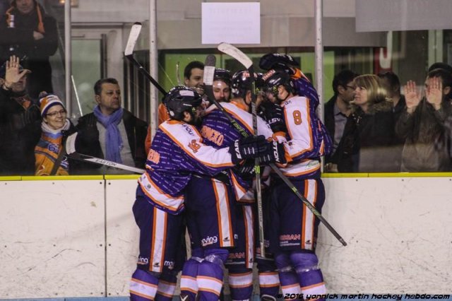 Photo hockey match Clermont-Ferrand - Asnières le 05/03/2016