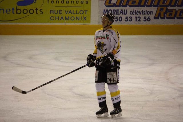 Photo hockey match Chamonix  - Rouen le 24/01/2009