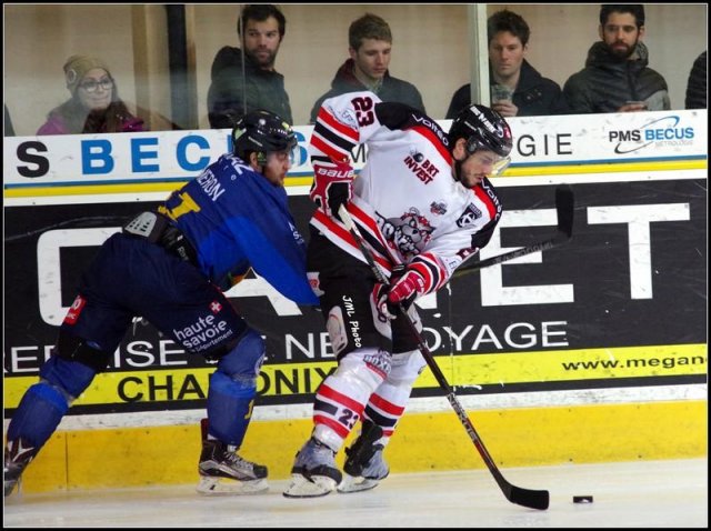 Photo hockey match Chamonix  - Bordeaux le 05/03/2016