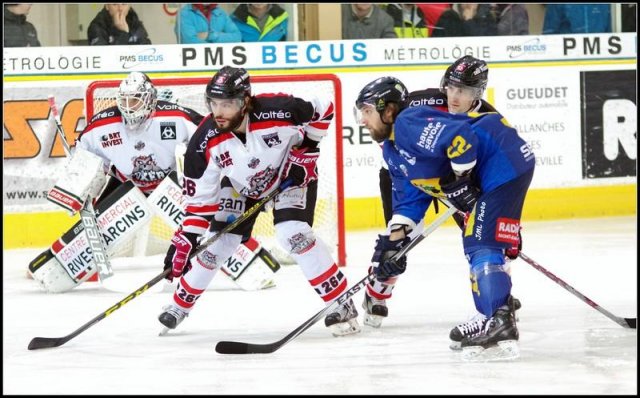 Photo hockey match Chamonix  - Bordeaux le 05/03/2016