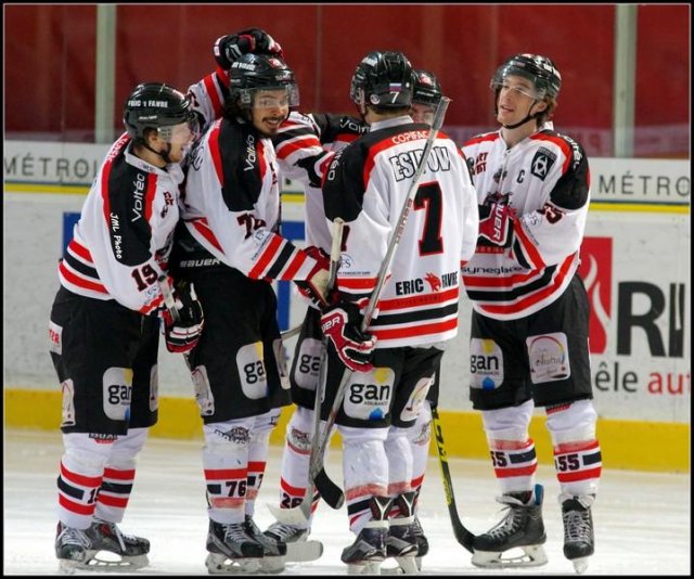 Photo hockey match Chamonix  - Bordeaux le 05/03/2016