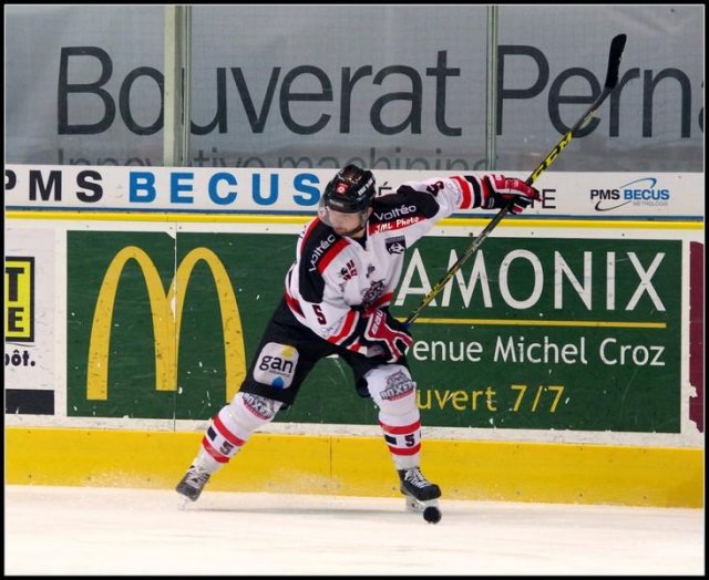 Photo hockey match Chamonix  - Bordeaux le 05/03/2016
