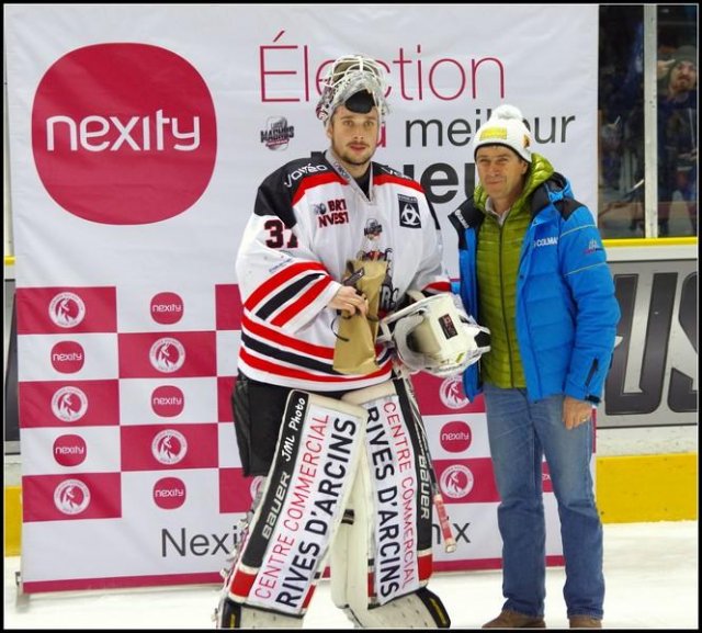 Photo hockey match Chamonix  - Bordeaux le 05/03/2016