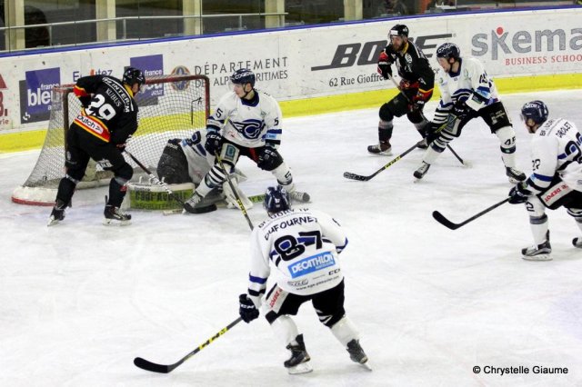 Photo hockey match Nice - Nantes le 05/03/2016