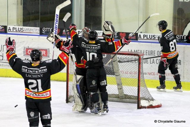 Photo hockey match Nice - Nantes le 05/03/2016
