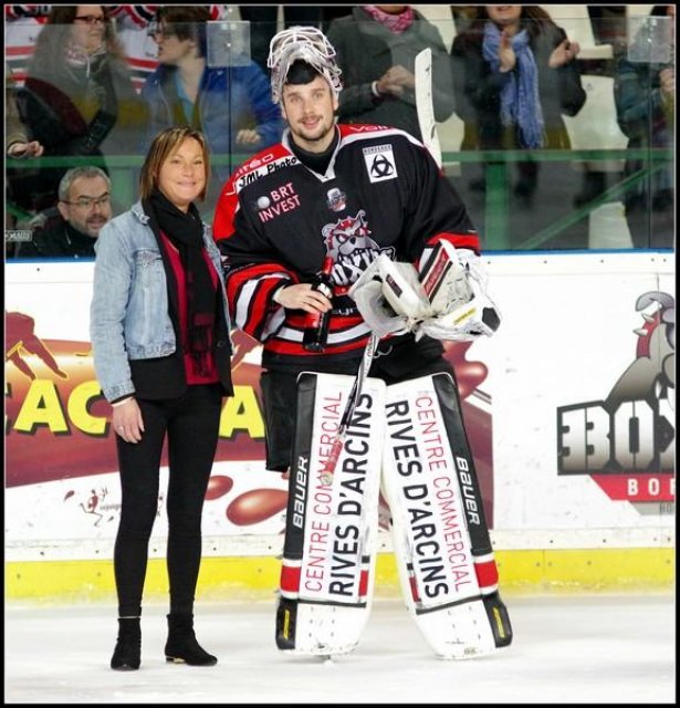 Photo hockey match Bordeaux - Lyon le 07/03/2016