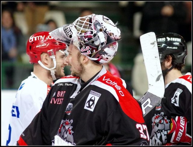 Photo hockey match Bordeaux - Lyon le 07/03/2016