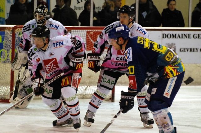 Photo hockey match Dijon  - Amiens  le 24/01/2009
